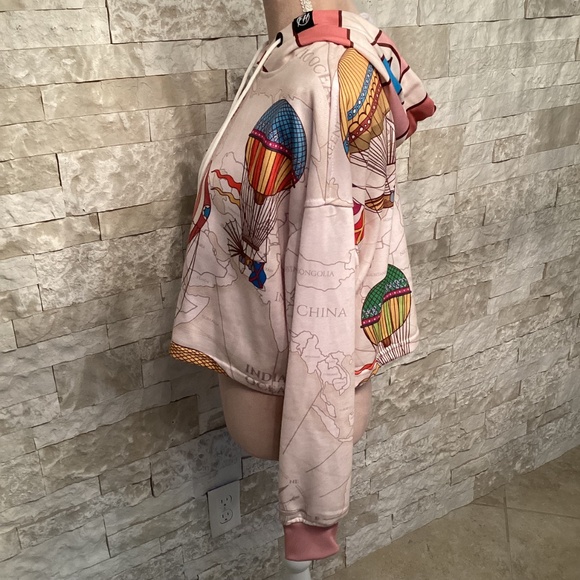 Fresh Hoods Balloon Land Cropped Hoodie - Picture 6 of 9